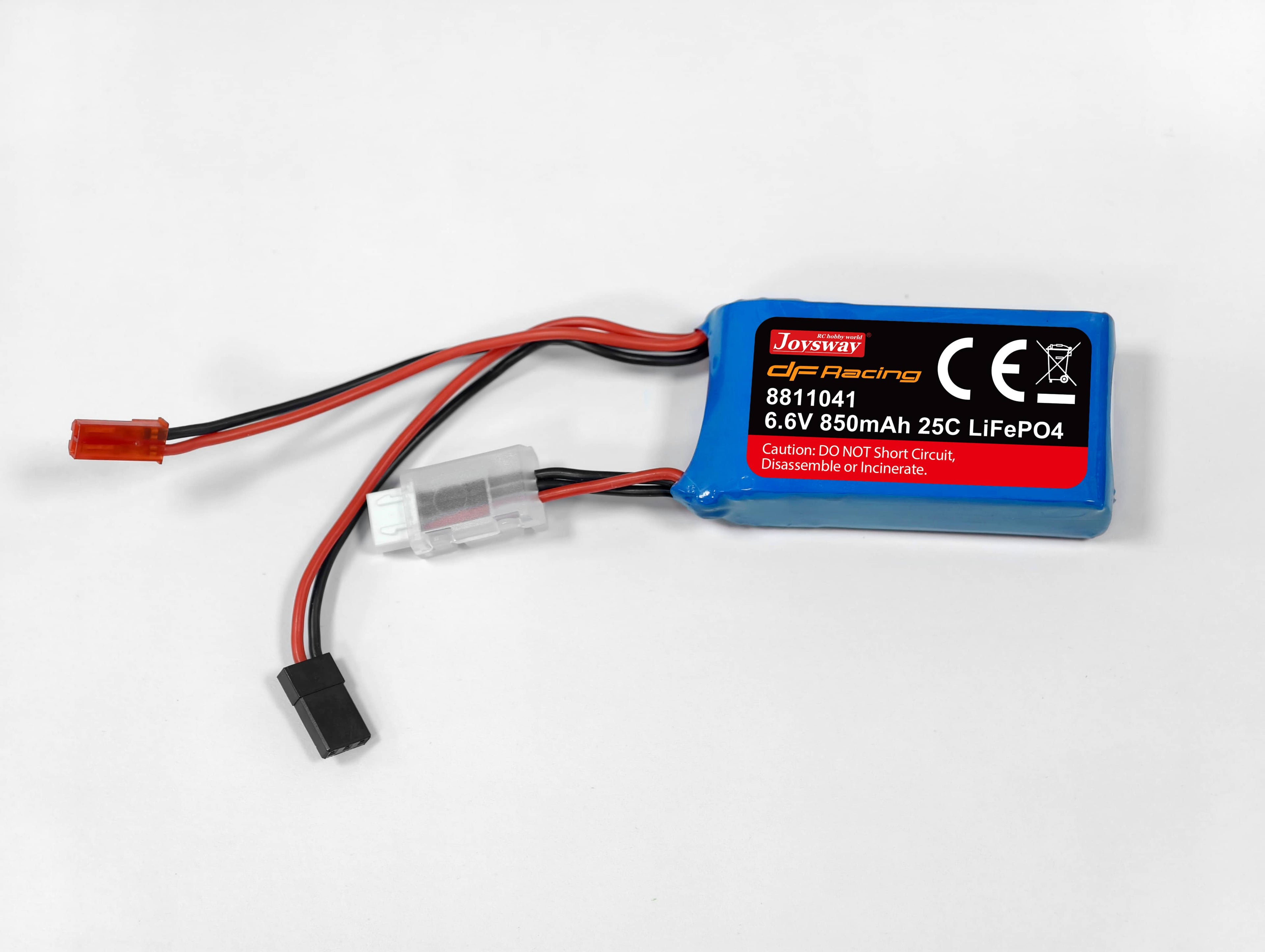 6.6V 850mAh 25C LiFePo4 battery - DF65/95 RX