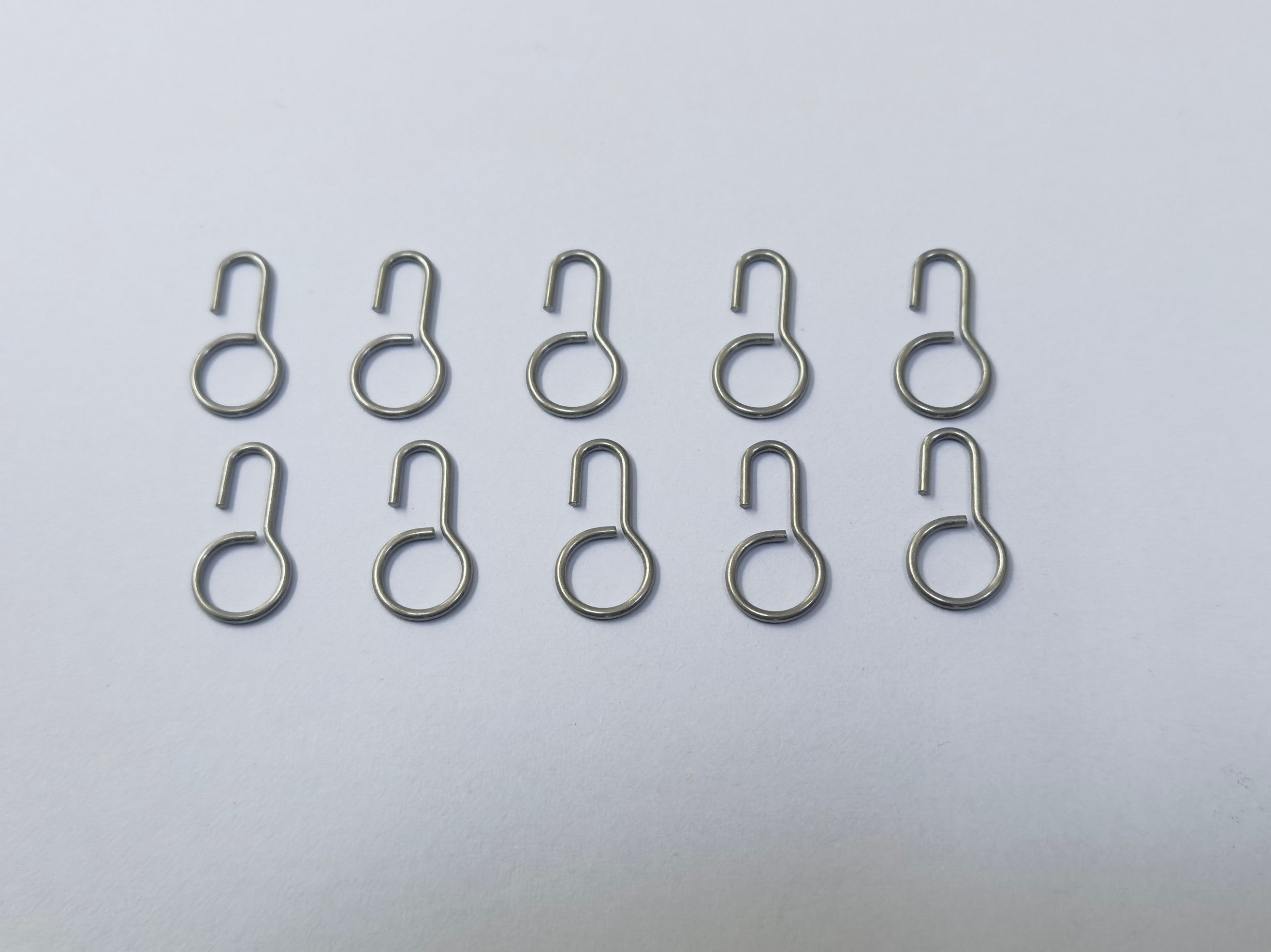 DF65V6-V8 Stainless steel Sail Clew Hook (Pk 10) 2025 version