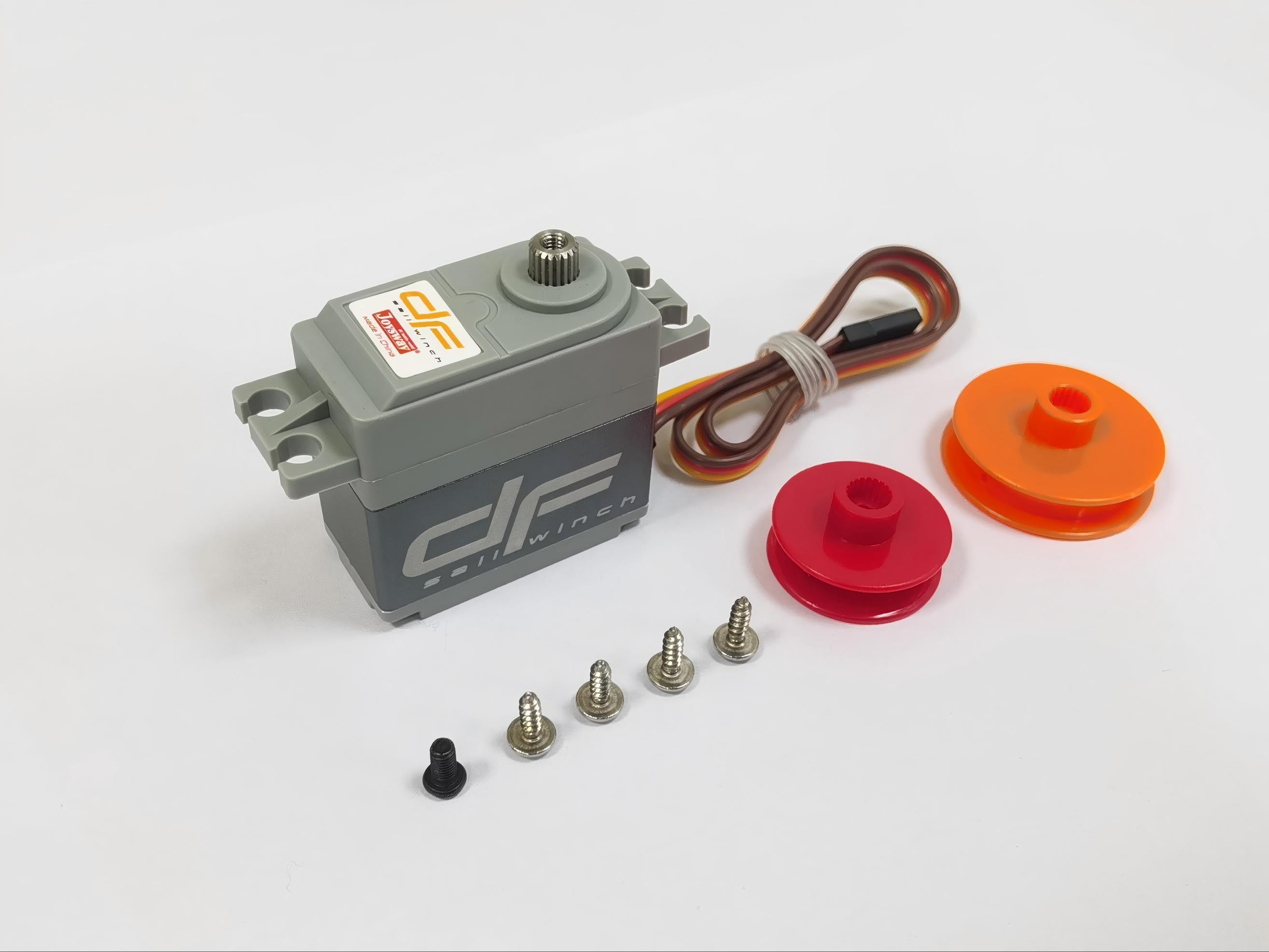 DF65/95 New 2024 DF Racing Sail winch servo + 16mm & 25mm drums
